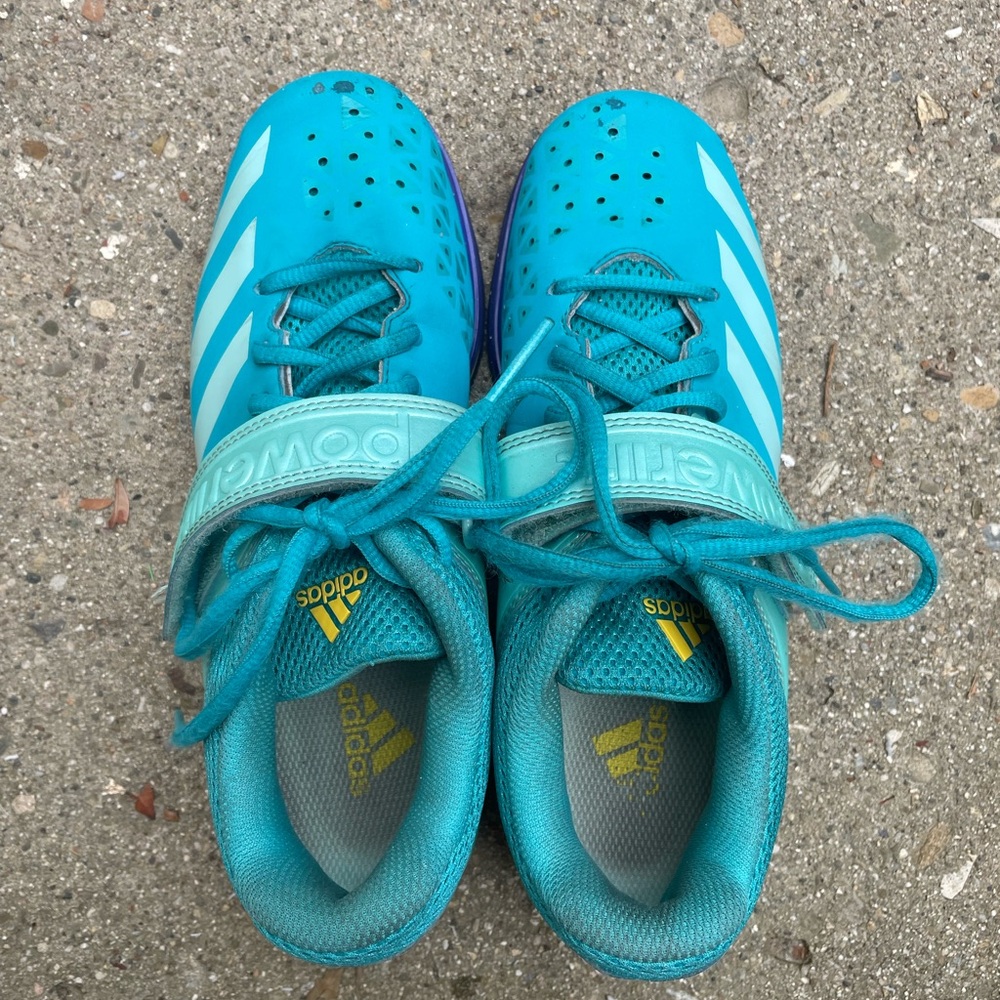 Adidas Kids Blue Athletic Shoes